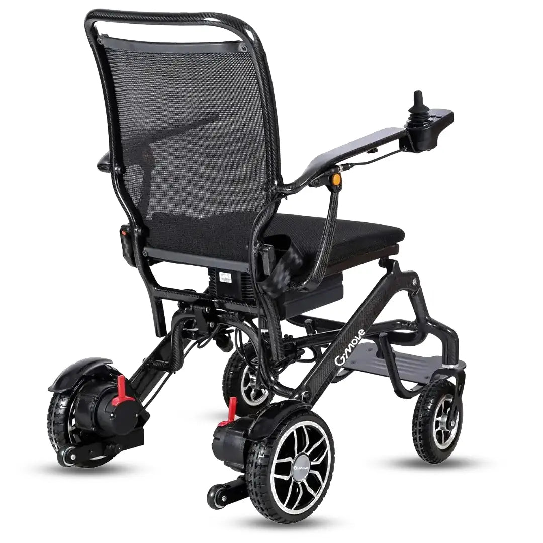 Silla eléctrica plegable con medidas compactas para un fácil almacenamiento dortomedical