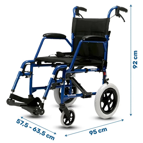 Silla manual plegable de diseño reducido para facilitar la movilidad diaria dortomedical
