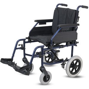 Silla de ruedas de aluminio ligera para un manejo sencillo y sin esfuerzo del cuidador Dortomedical