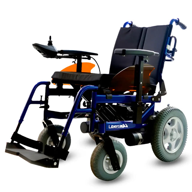 Silla de ruedas eléctrica de aluminio ligera y plegable para un fácil transporte dortomedical