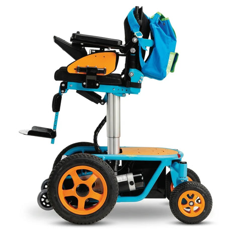 Silla de ruedas eléctrica infantil con tracción frontal para una conducción más controlada dortomedical