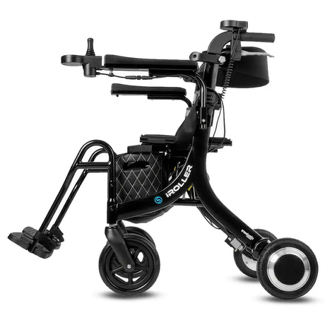 Silla de ruedas eléctrica plegable con manejo intuitivo para autonomía total dortomedical