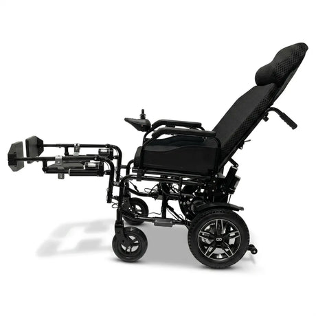 Silla de ruedas eléctrica X-9 con control remoto para ajustar funciones y aumentar la comodidad del usuario dortomedical