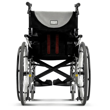 Silla de ruedas estrecha para casa con diseño ligero que facilita el manejo y la movilidad dortomedical