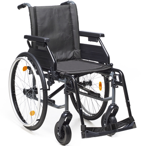 Silla ortopédica autopropulsable Gades Vario con llantas y aros de aluminio, ideal para usuarios activos de hasta 130 kg dortomedical