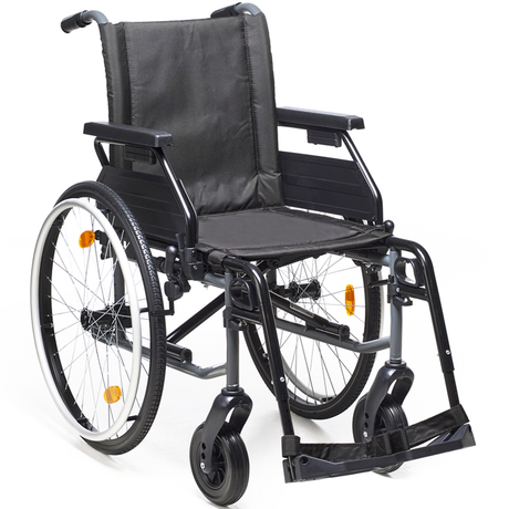 Silla ortopédica autopropulsable Gades Vario con llantas y aros de aluminio, ideal para usuarios activos de hasta 130 kg dortomedical