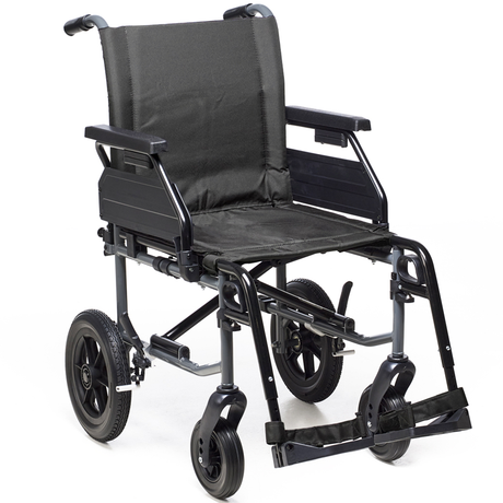 Silla de ruedas Gades Vario modelo traslado con profundidad de asiento ajustable (40-44 cm) para una ergonomía personalizada dortomedical
