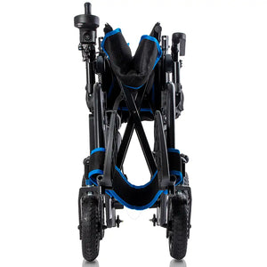 Vista posterior que destaca los motores integrados en el eje trasero, diseñados para ofrecer tracción y potencia sin añadir volumen al chasis dortomedical