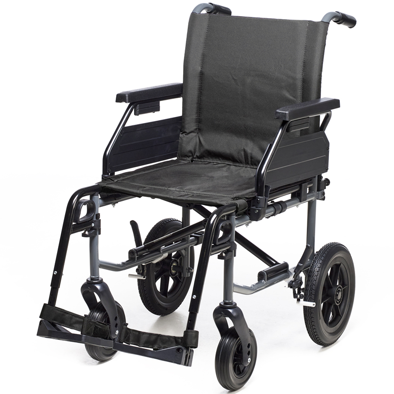 Silla de ruedas de traslado Gades Vario con estructura de acero de 25 mm y capacidad de carga hasta 130 kg dortomedical