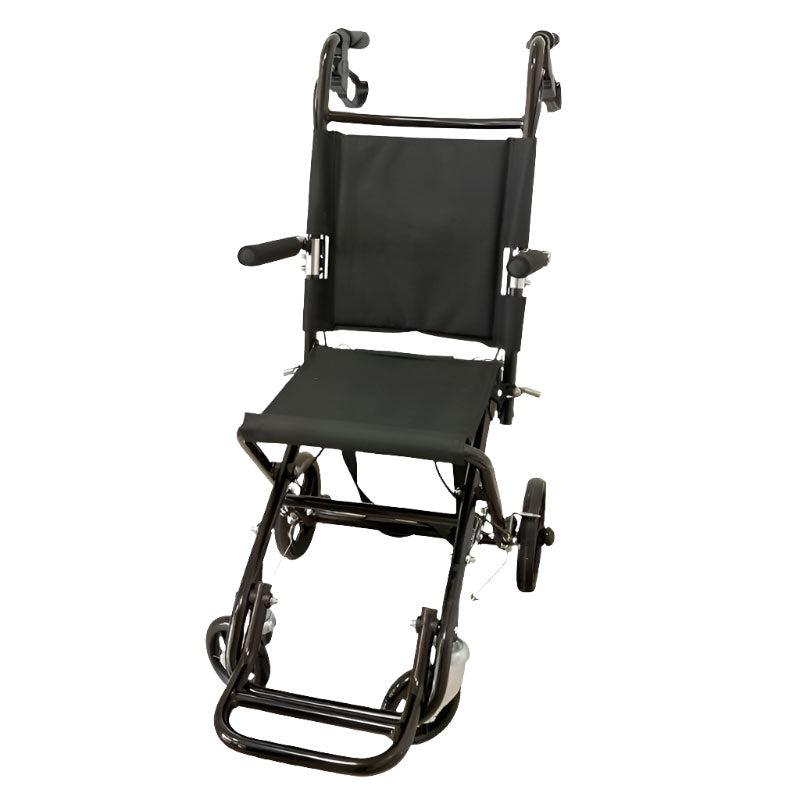 Estructura de aluminio resistente de la silla de ruedas ligera, con capacidad de carga hasta 100 kg para máxima seguridad dortomedical