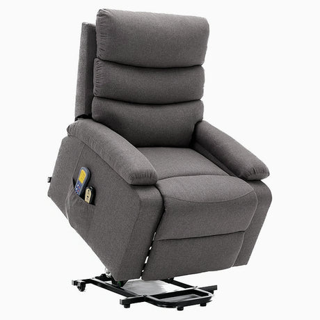 Sillón Eléctrico Levanta Personas Reclinable con MASAJE