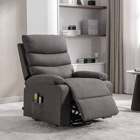 Sillón Eléctrico Levanta Personas Reclinable con MASAJE