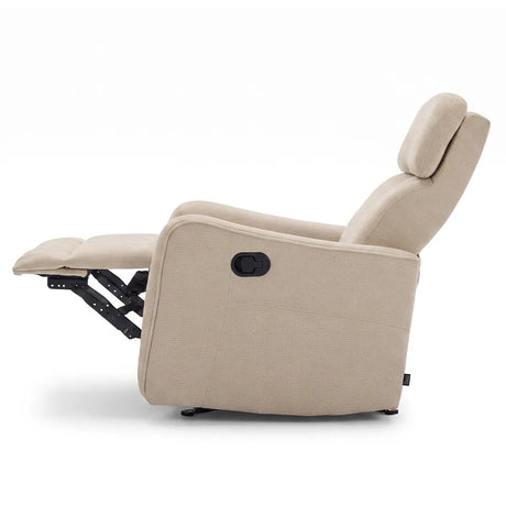 Sillón reclinable lactancia que ofrece comodidad al usuario gracias a su acolchado cervical y lumbar dortomedical