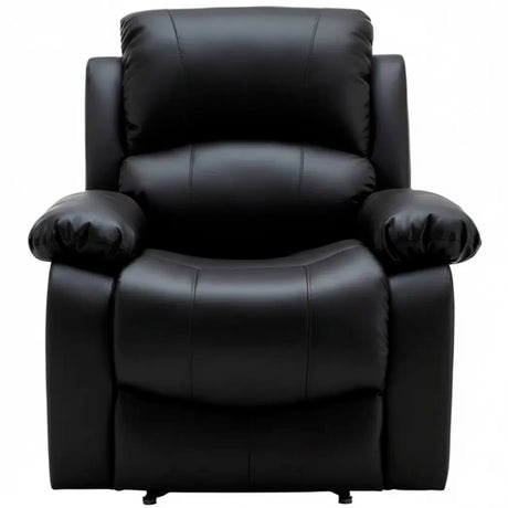 sillon-relax-reclinable-comodo-con-masaje-negro-frontal