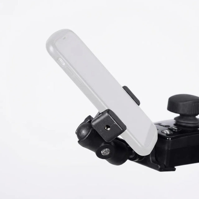 Soporte para móvil para la silla de ruedas eléctrica M4B de fácil instalación dortomedical