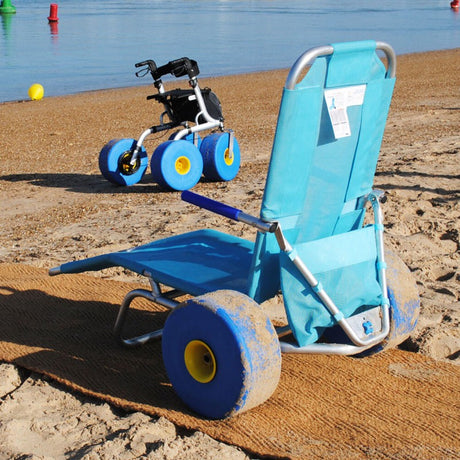 Tumbona Adaptada para Playa con Ruedas OCEANIC SUN