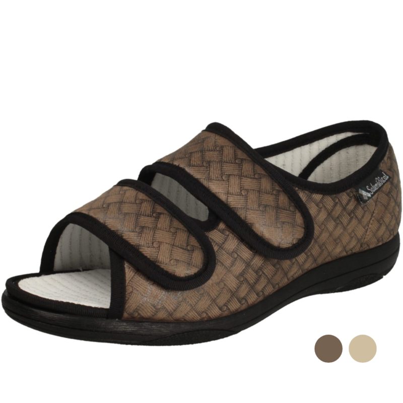 Zapatillas Velcro Mujer Mayores Perseo